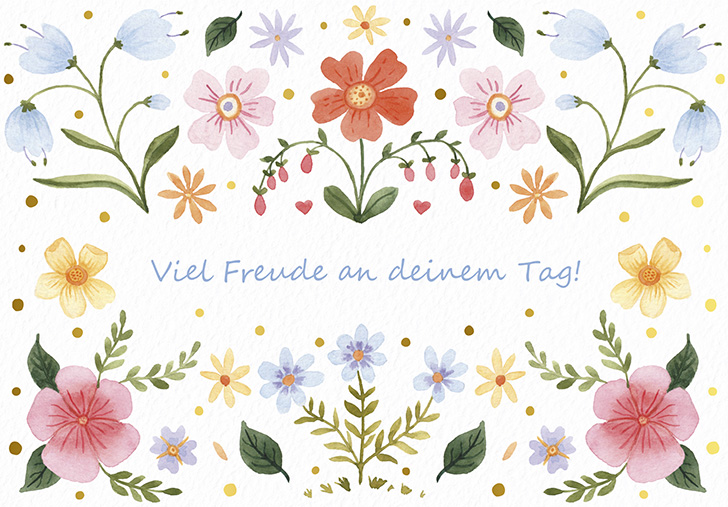 FEDERfein Klappkarte