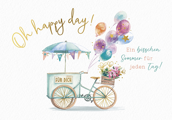 FEDERfein Klappkarte