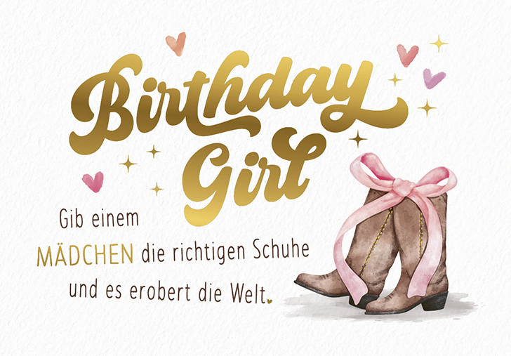 FEDERfein Klappkarte