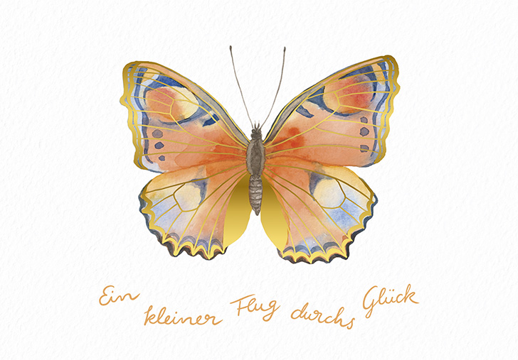 FEDERfein Klappkarte