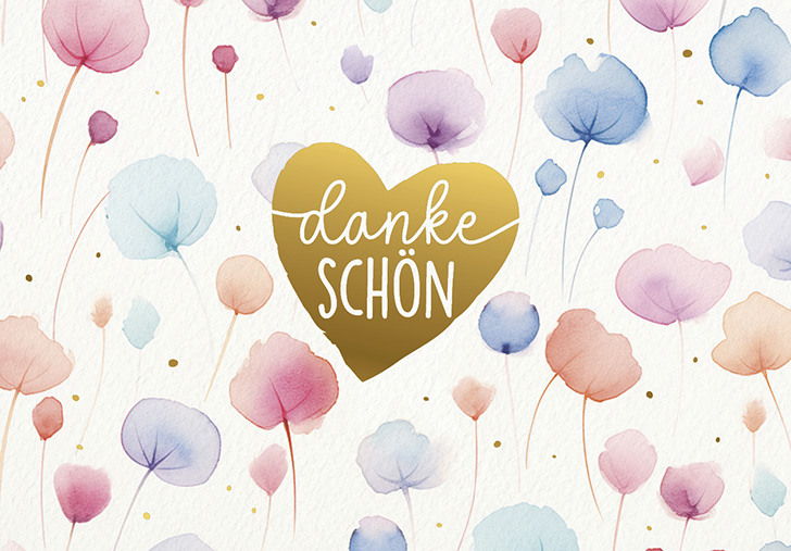 FEDERfein Klappkarte