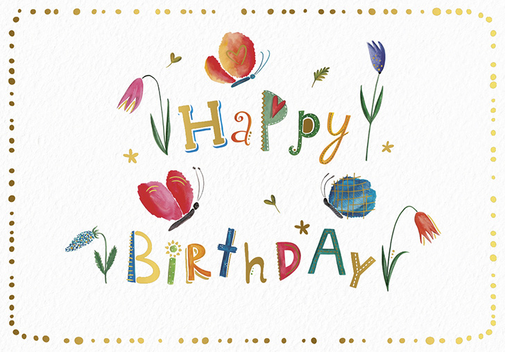 FEDERfein Klappkarte