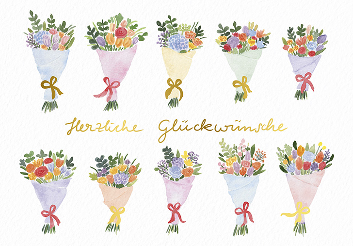 FEDERfein Klappkarte