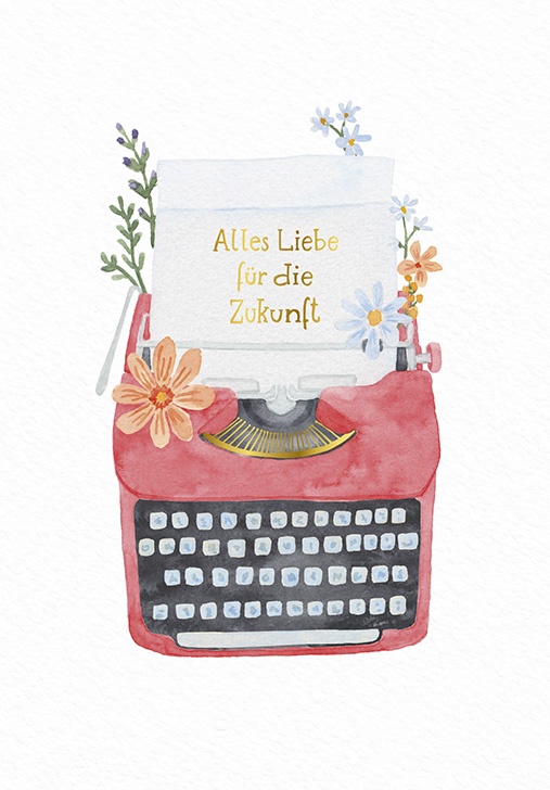 FEDERfein Klappkarte