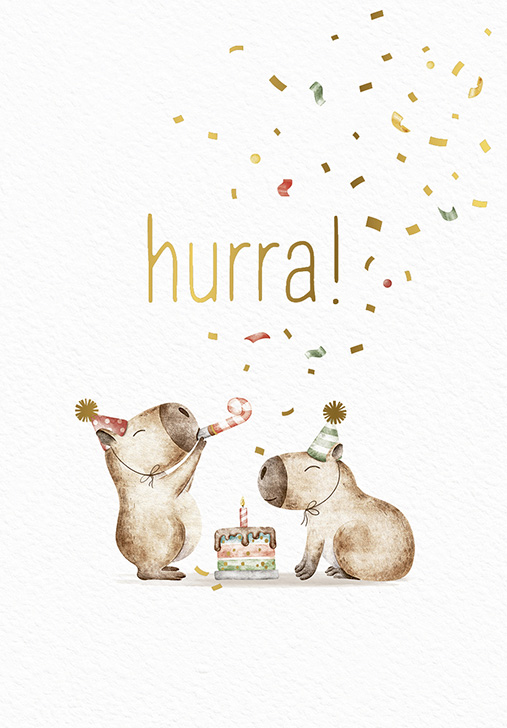 FEDERfein Klappkarte