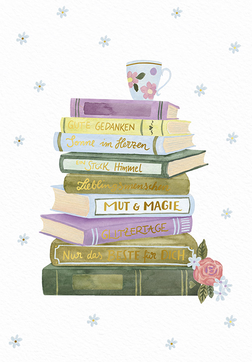 FEDERfein Klappkarte