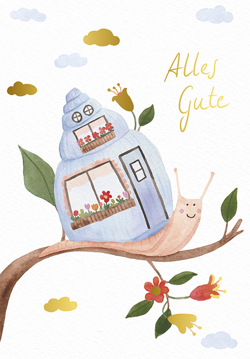 FEDERfein Klappkarte