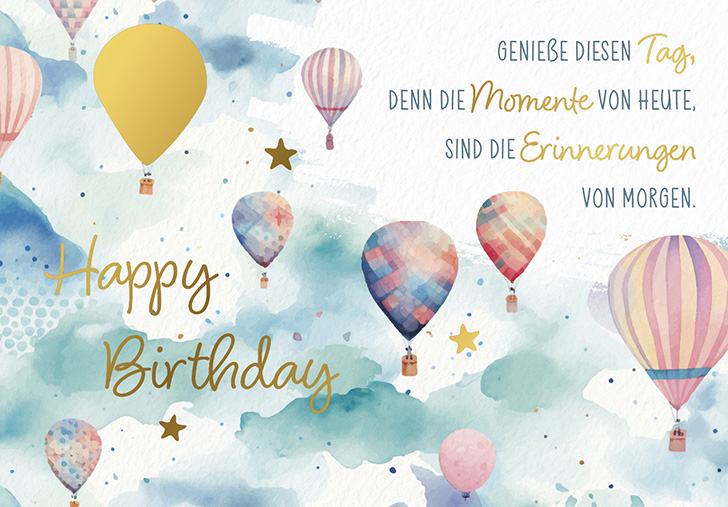 FEDERfein Klappkarte