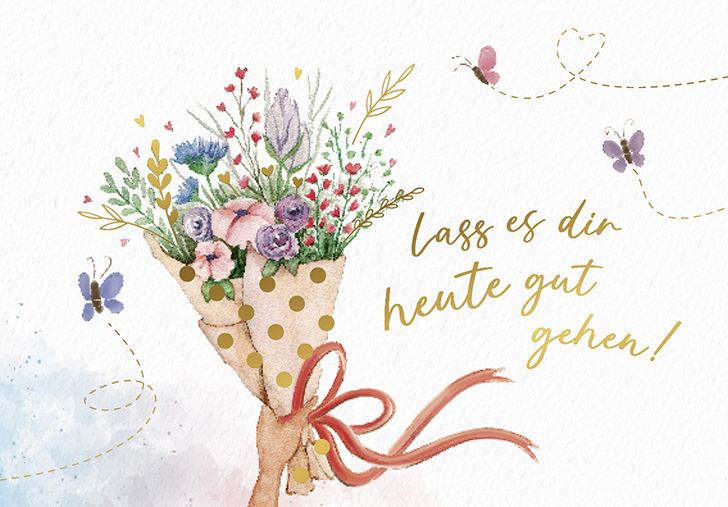 FEDERfein Klappkarte