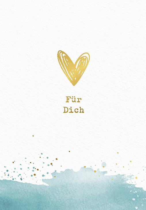 FEDERfein Klappkarte