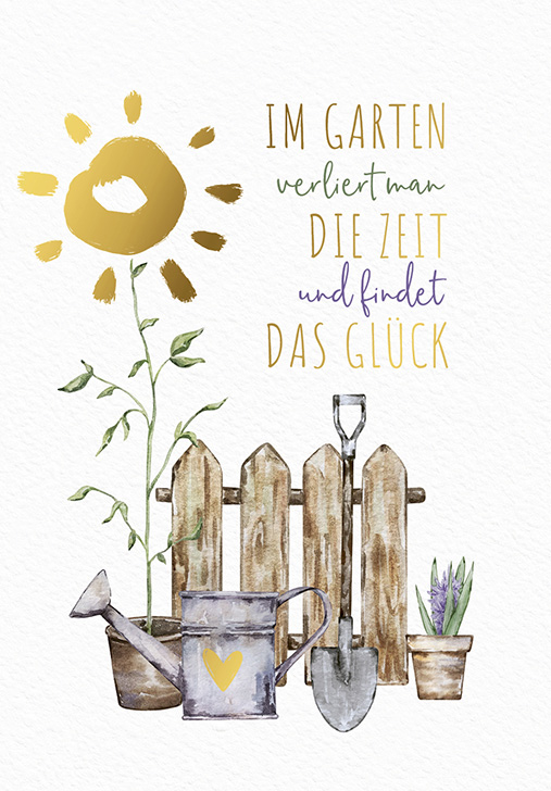 FEDERfein Klappkarte