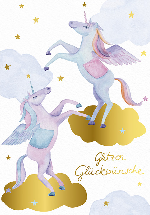 FEDERfein Klappkarte