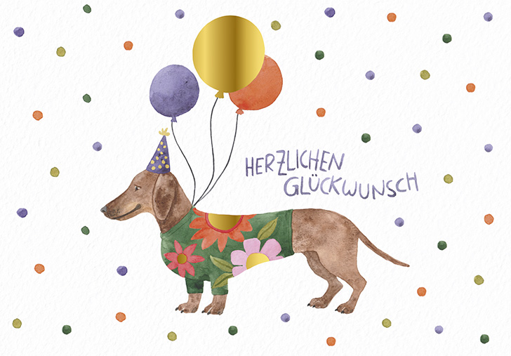 FEDERfein Klappkarte