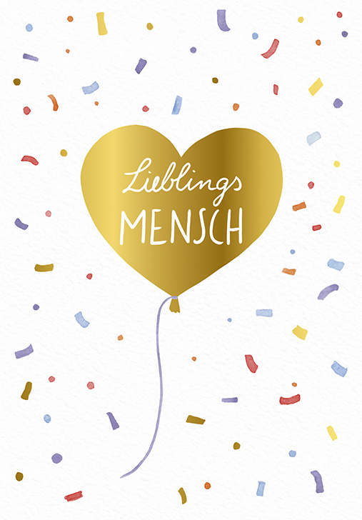 FEDERfein Klappkarte