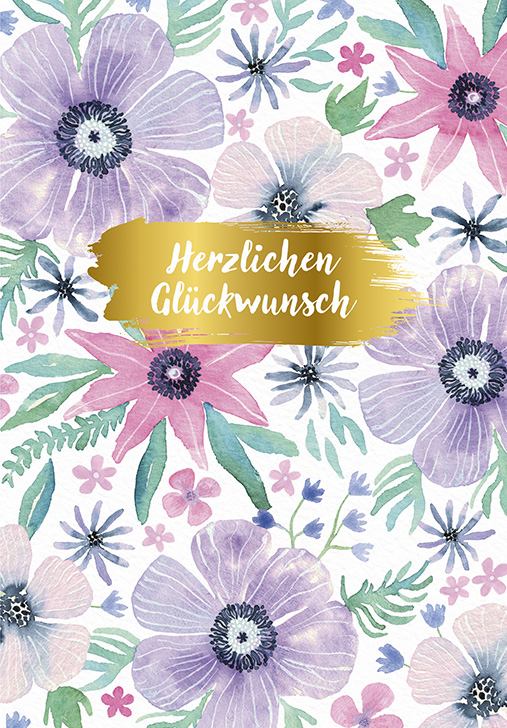 FEDERfein Klappkarte