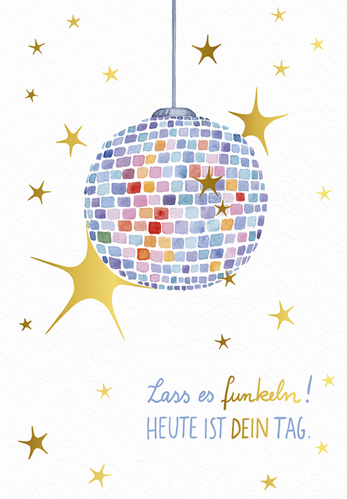 FEDERfein Klappkarte