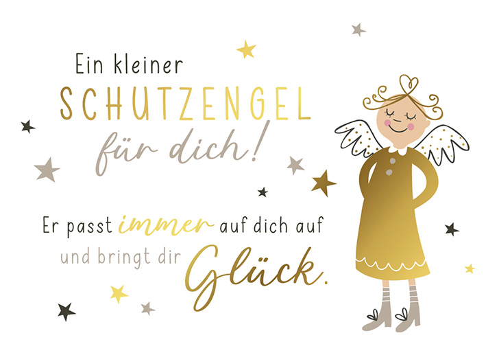 Happy Life Postkarte